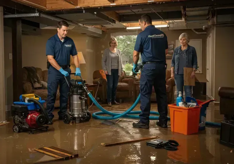 Basement Water Extraction and Removal Techniques process in Turtle Creek, PA